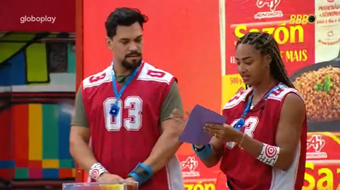 Imagem da notícia: BBB 25: veja quem ganhou a Prova do Anjo deste sábado (1º)
