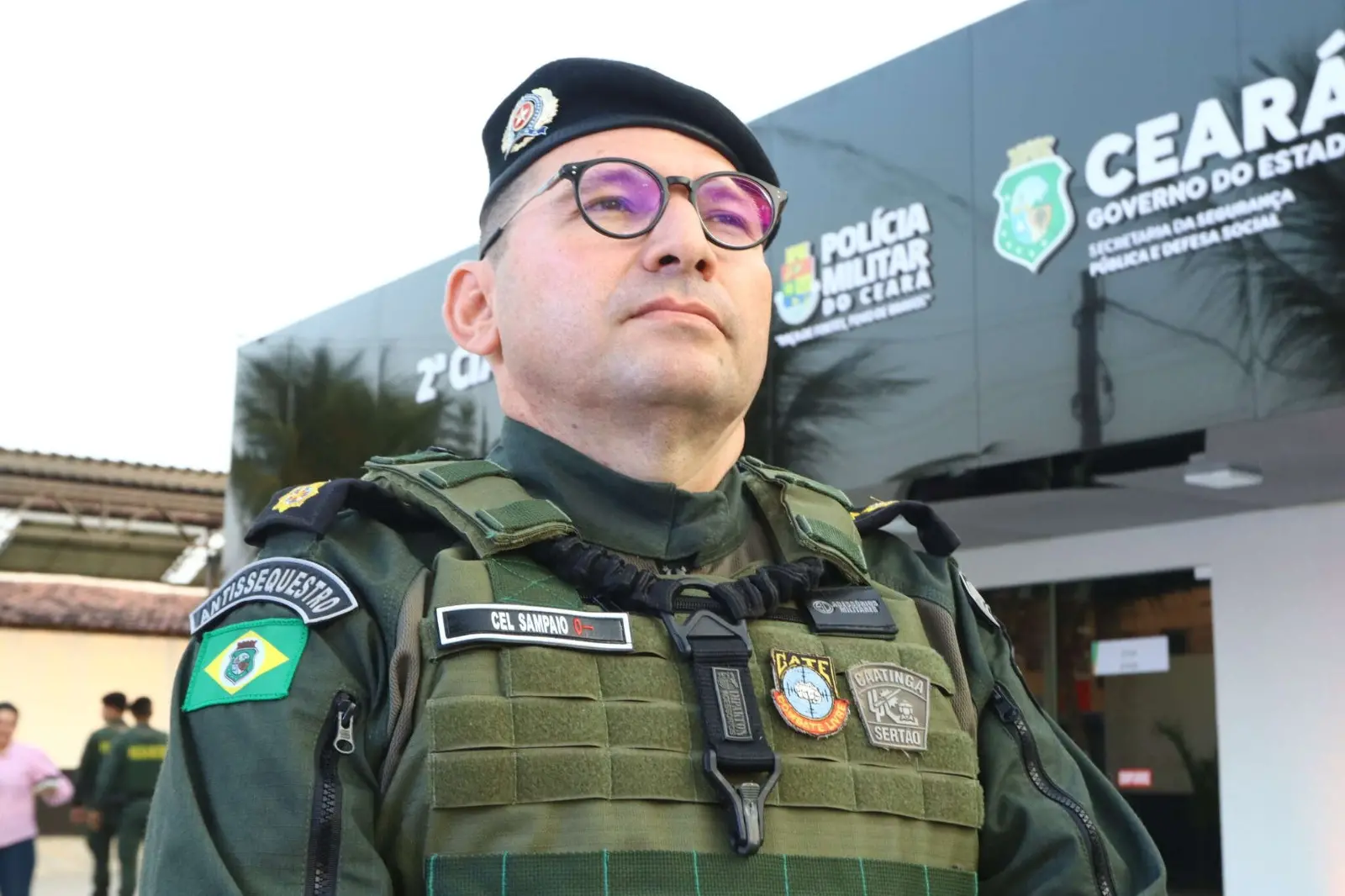 Imagem da notícia: Comando-geral da Polícia Militar do Ceará tem novo titular; saiba quem é Sinval Sampaio