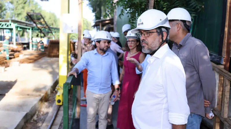 A construção da Fundação Edson Queiroz está localizada no antigo Centro de Convenções de Fortaleza