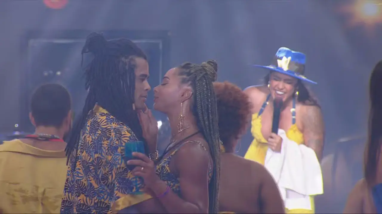 Imagem da notícia: Festa do BBB 25 tem Lauana Prado, beijo entre Diogo e Aline, escolha de voto e intrigas