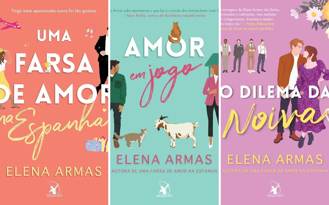 Livros de Elena Armas publicados no Brasil