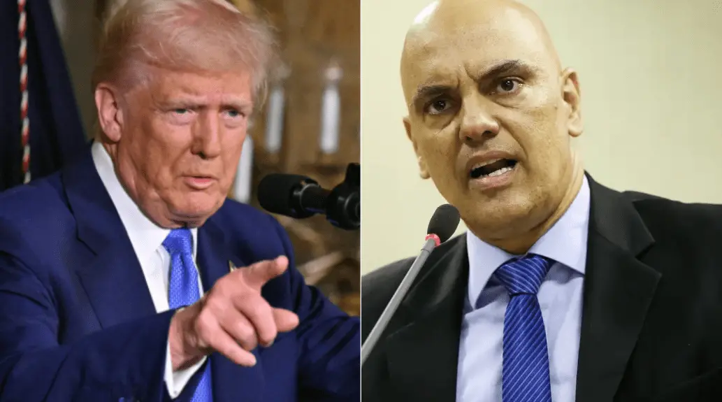 Imagem da notícia: Empresa de Trump e Rumble entram com ação contra Moraes nos EUA