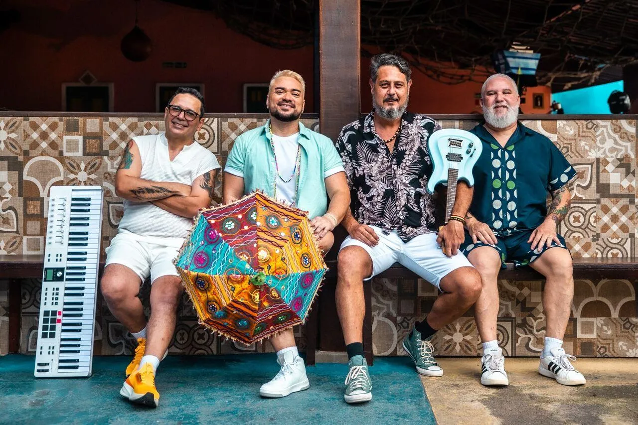 Dangelo Feitosa, Jolson Ximenes , Miguel Basile e Júnior Torres formam Os Transacionais