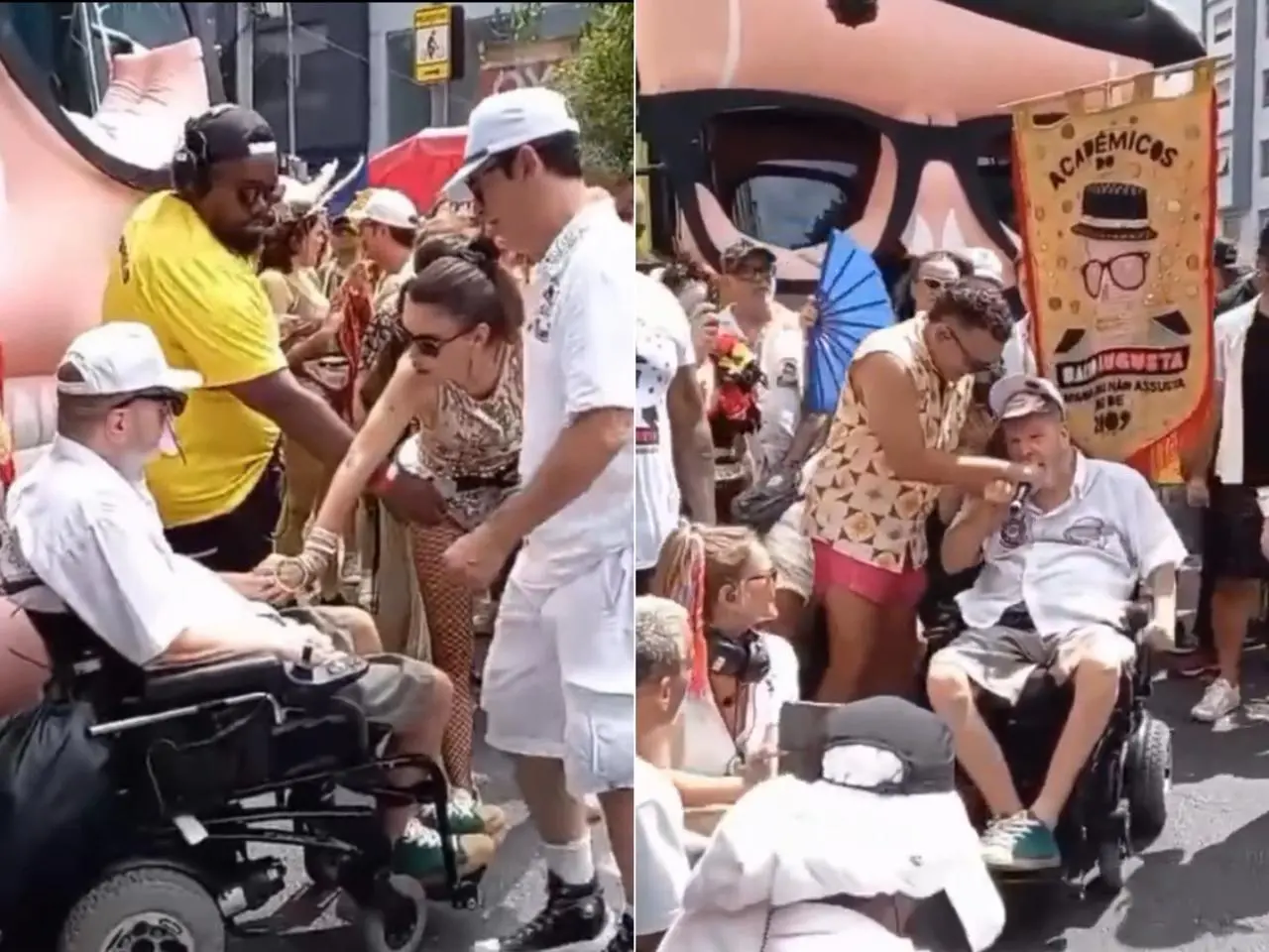 Imagem da notícia: Marcelo Rubens Paiva é agredido em homenagem no bloco Baixo Augusta no Centro de SP