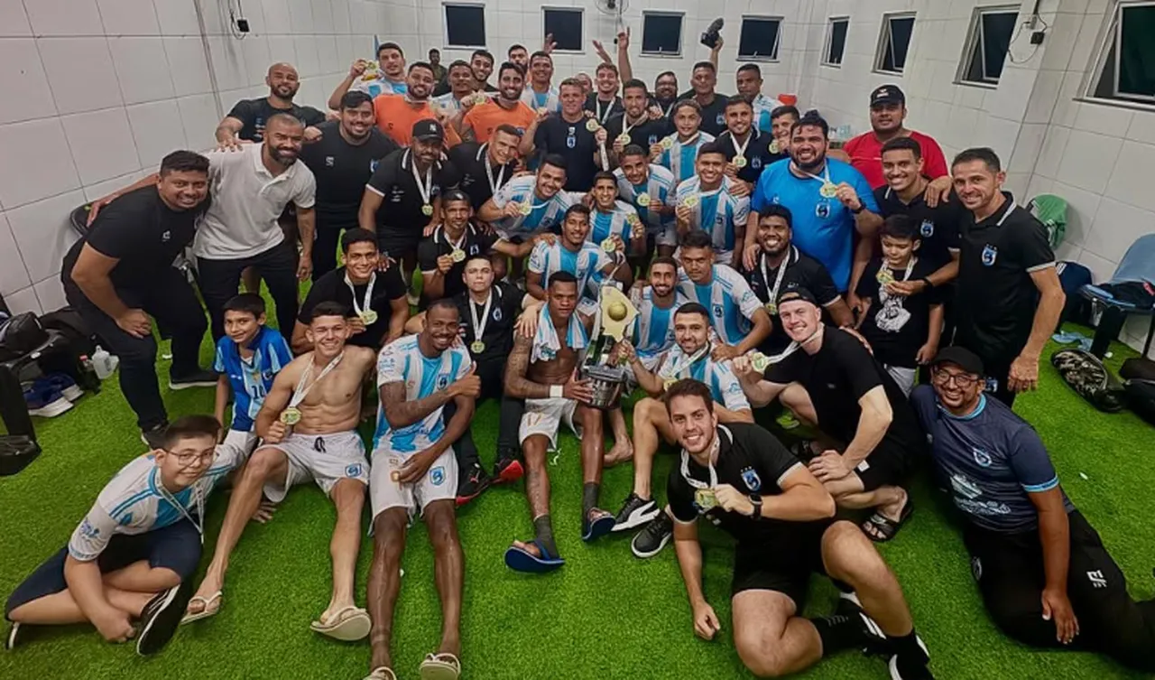 O Maracanã foi campeão do Interior e garantiu vaga na Série D 2026