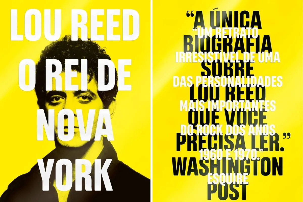 Livro biográfico do cantor Lou Reed