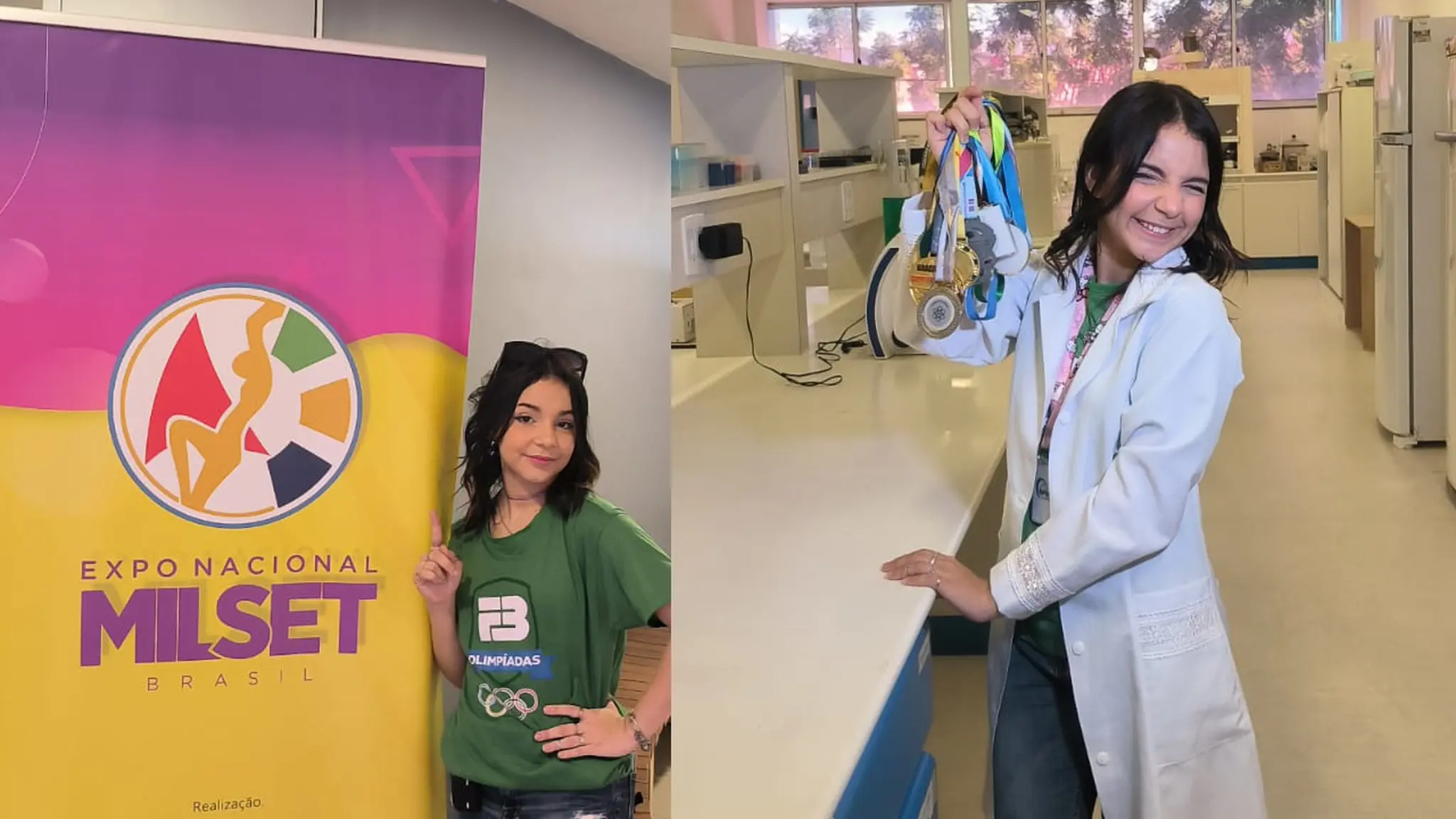 Imagem da notícia: Aluna cearense tem projeto de saúde premiado e vai para feira de ciências nos Emirados Árabes Unidos