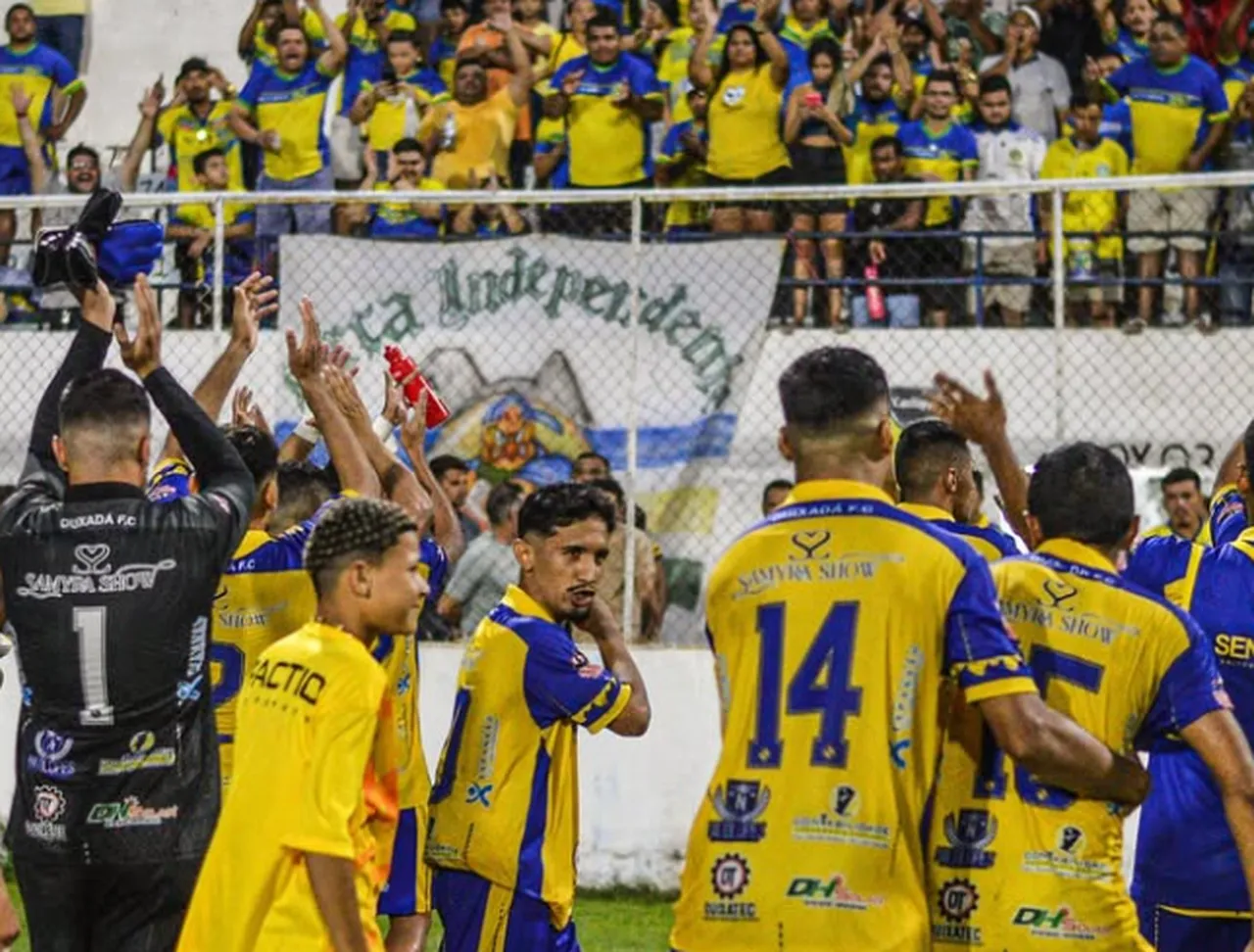 O Quixadá faz grande campanha na Série B e tem contado com presença marcante da torcida nos jogos
