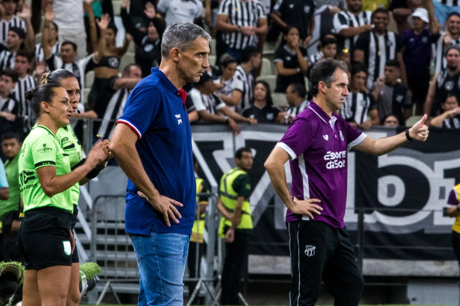 Léo Condé e Juan Pablo Vojvoda