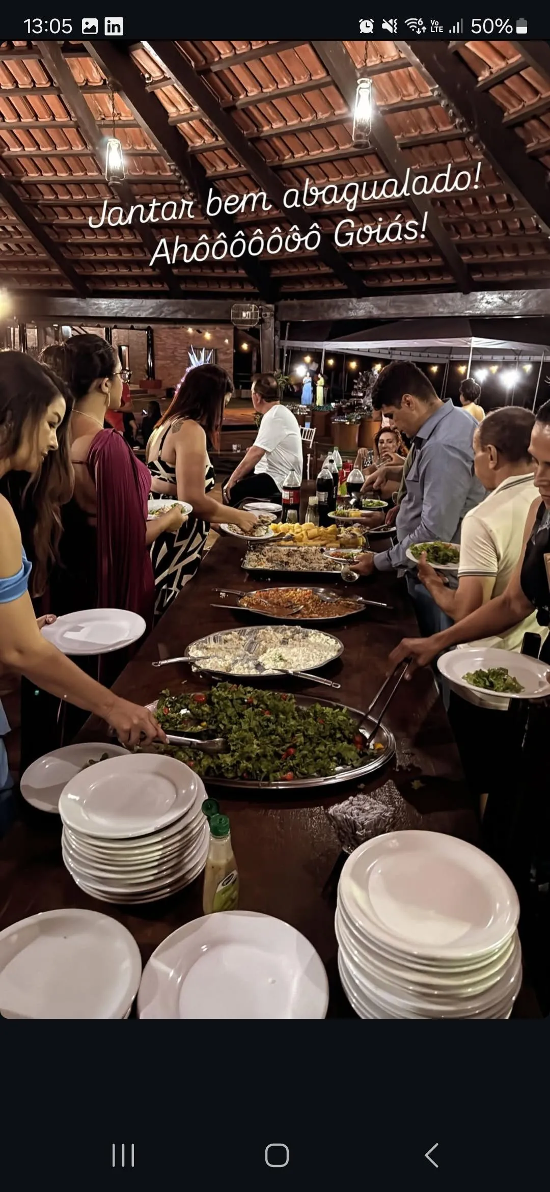 Espaço do jantar