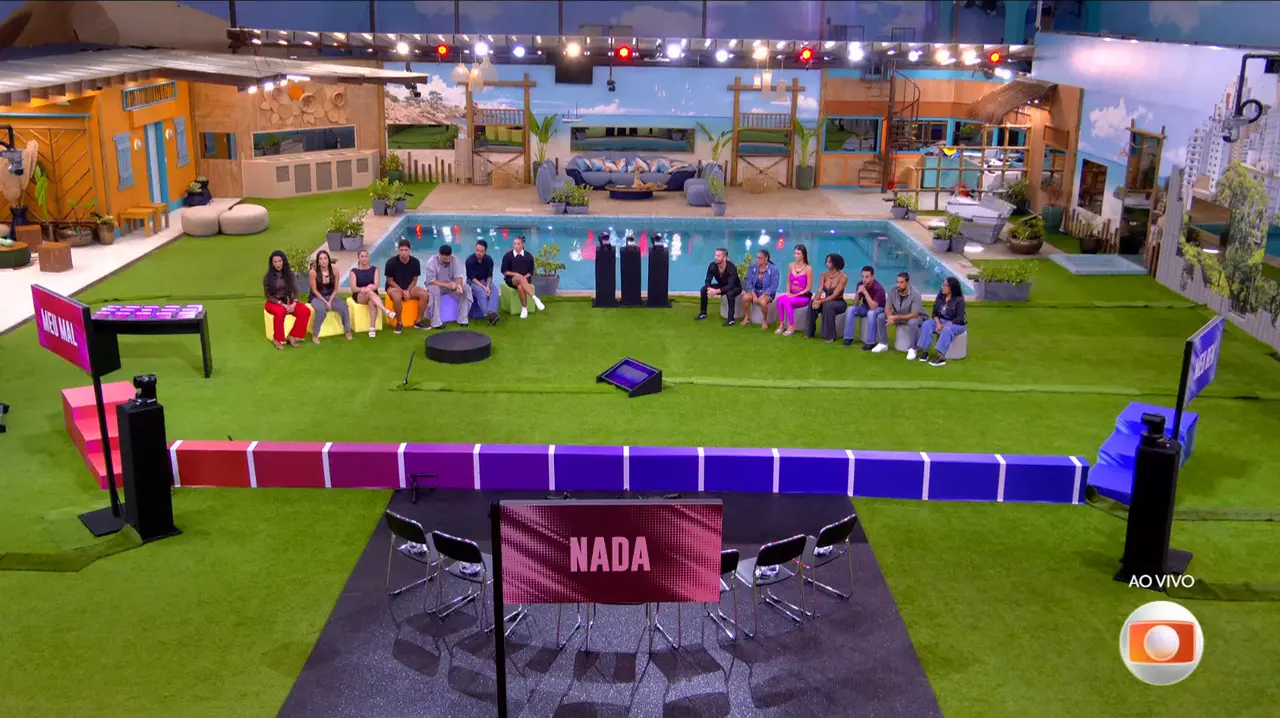 Imagem da notícia: Sincerão do BBB 25: Com régua do bem e do mal e placas negativas, veja como foi dinâmica nesta segunda