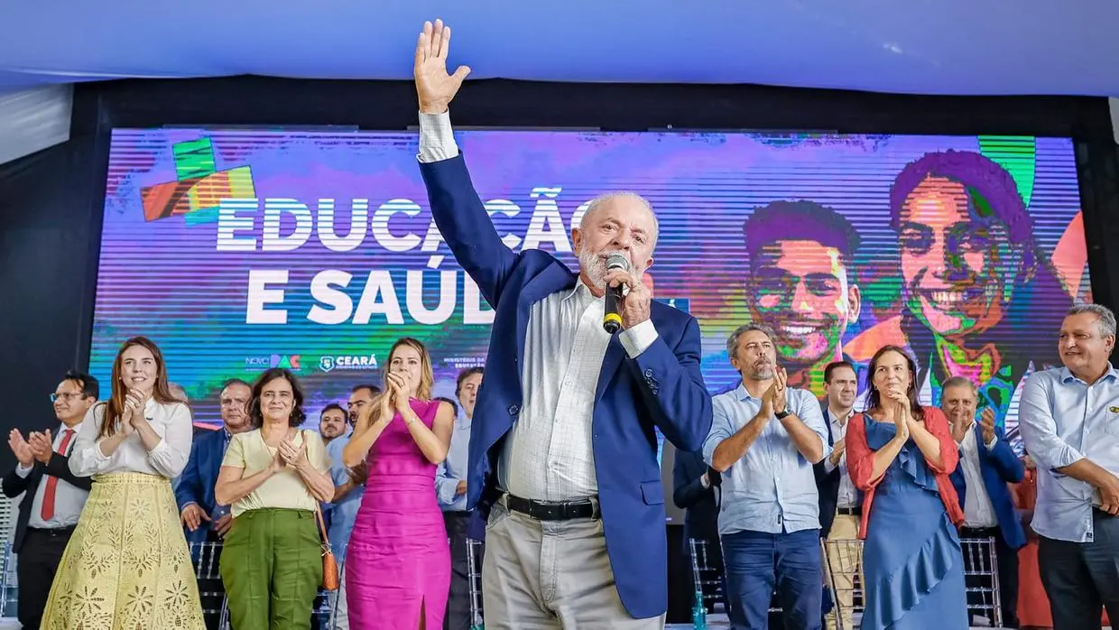 Imagem da notícia: Lula faz oitava visita ao Ceará e ultrapassa Bolsonaro em agendas oficiais no Estado