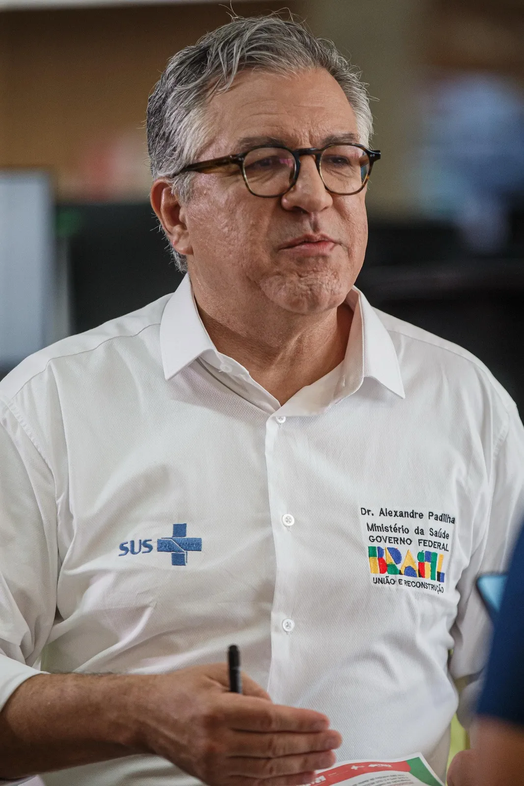 Alexandre Padilha, ministro da Saúde, afirma que prioridade do governo é reduzir filas no SUS