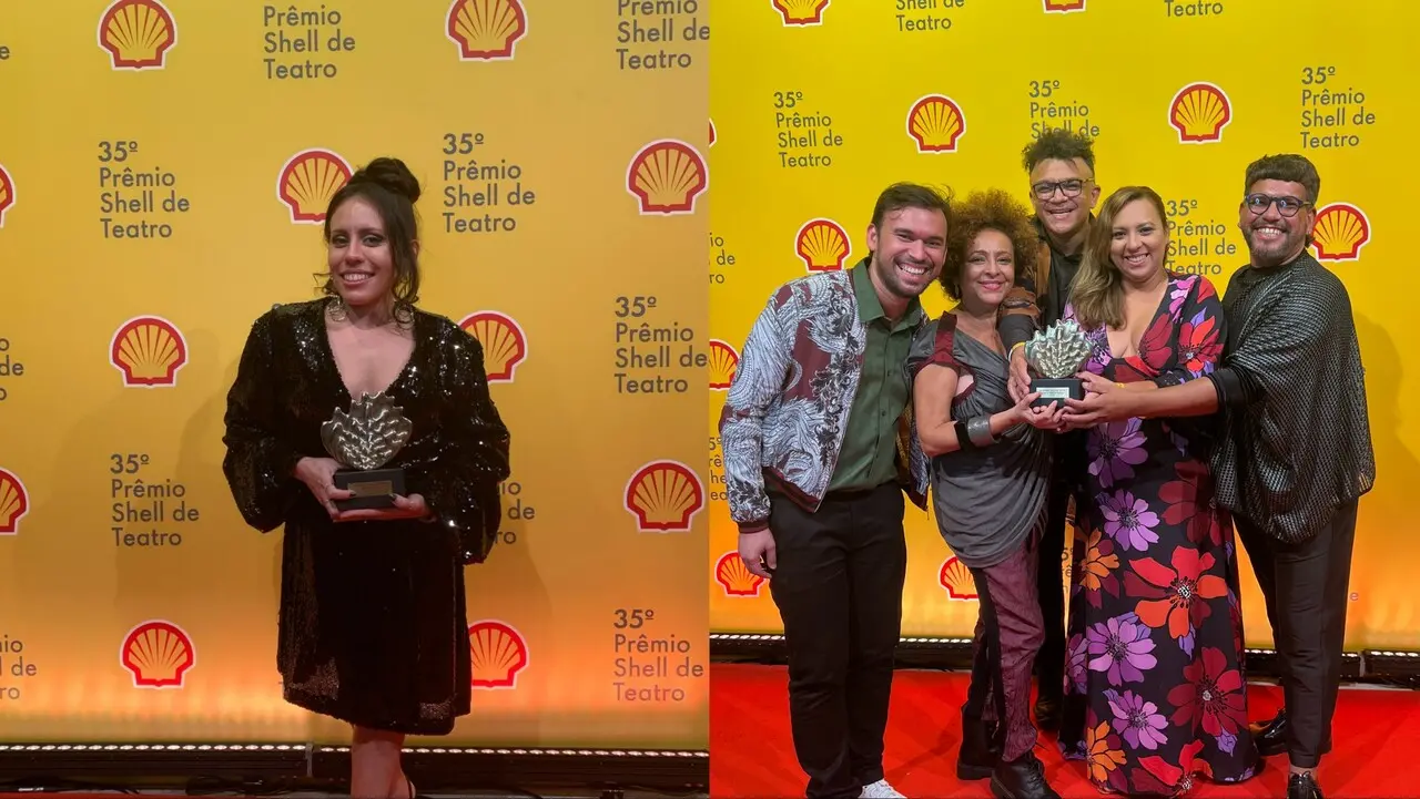 Imagem da notícia: Representantes do Ceará, Jéssica Teixeira e Pavilhão da Magnólia vencem 35º Prêmio Shell de Teatro