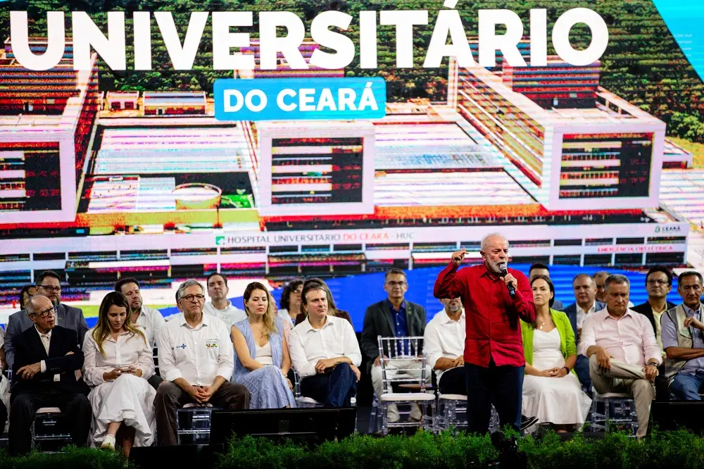 Imagem da notícia: Em 1º vinda ao Ceará em 2025, Lula inaugura Hospital Universitário que começa a receber pacientes nesta quarta (19)