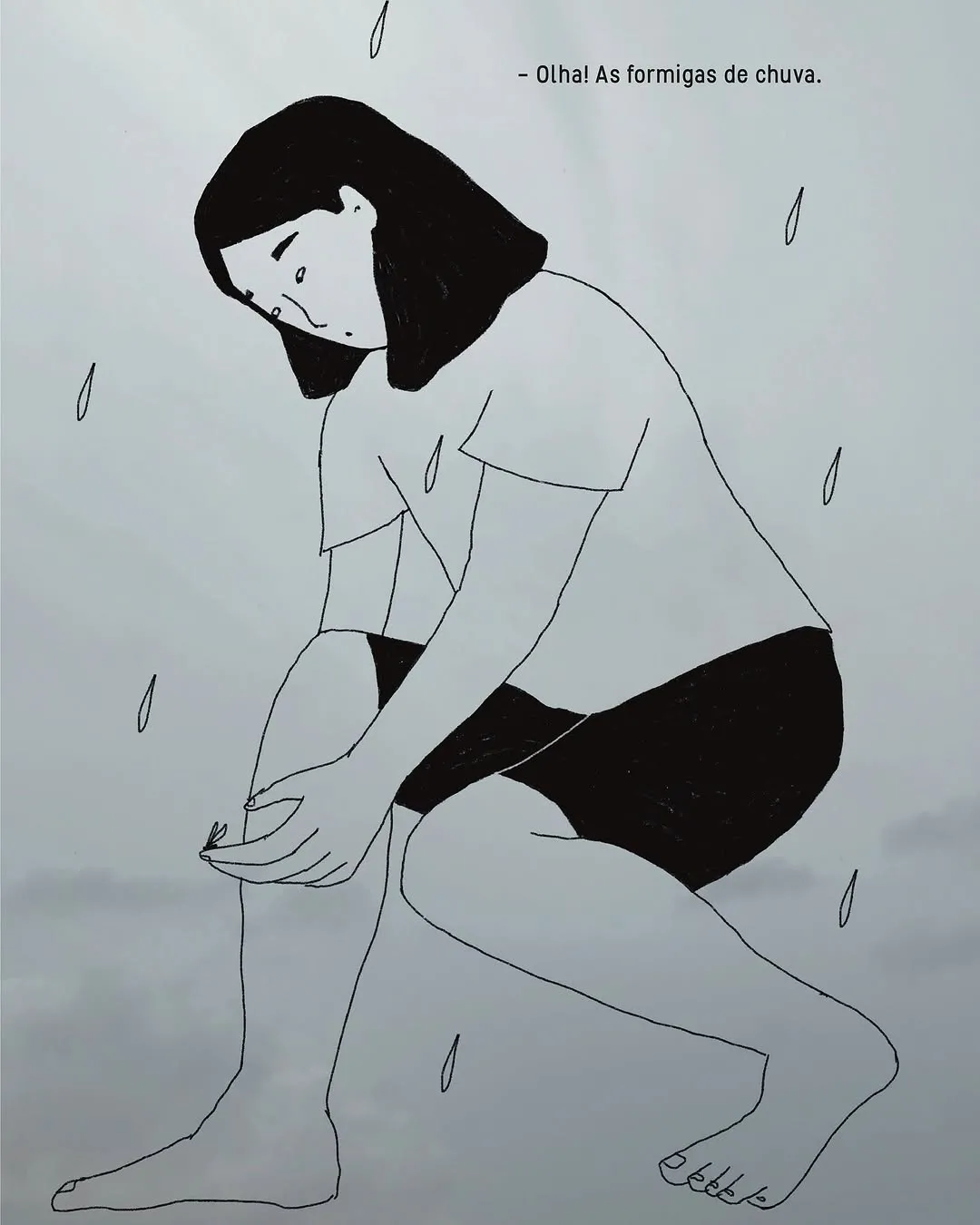 As ilustrações de Juliana Siebra são marcadas pela delicadeza
