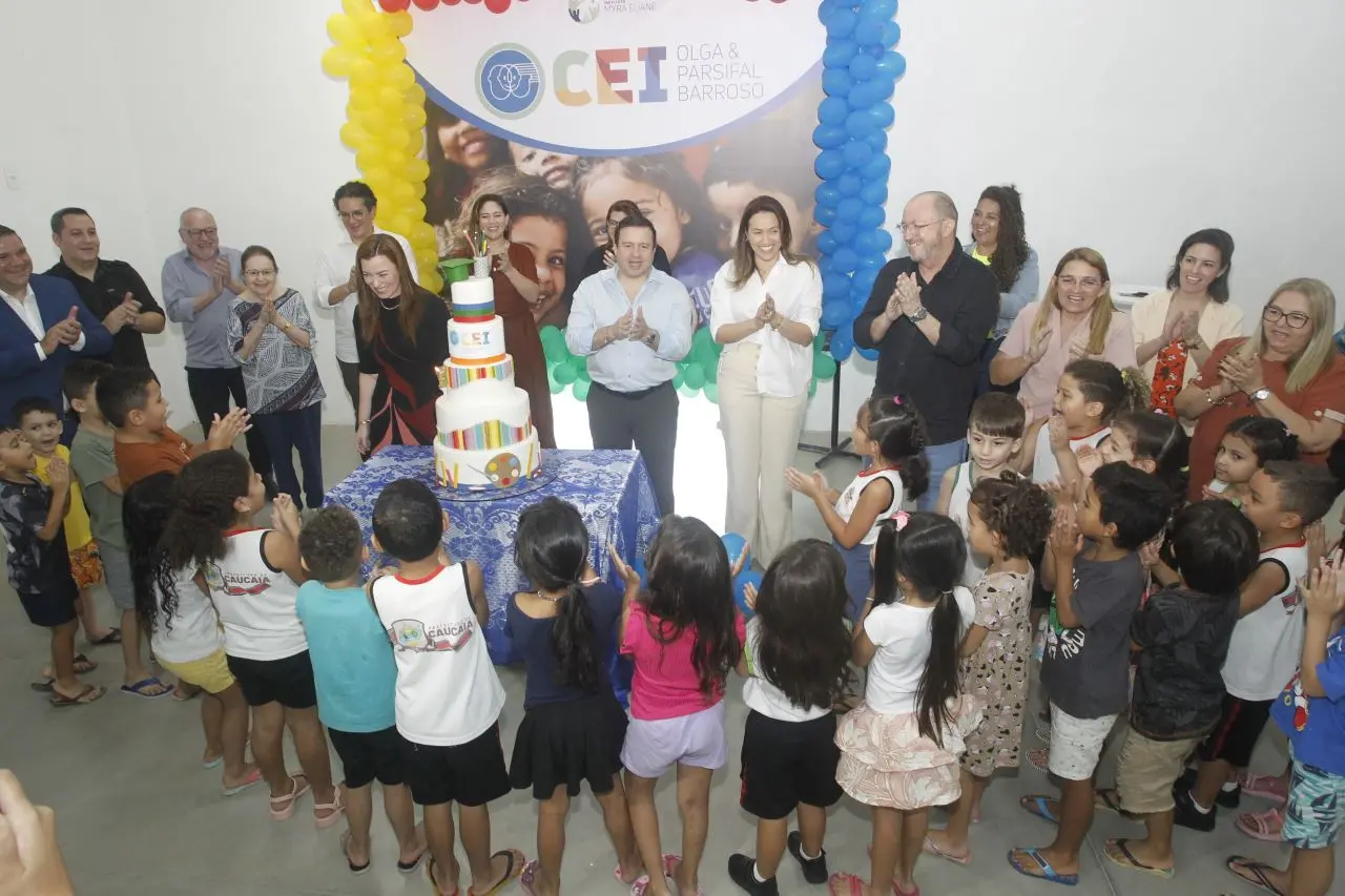 Imagem da notícia: CEI Olga e Parsifal Barroso completa seis anos de contribuição para a educação infantil em Caucaia
