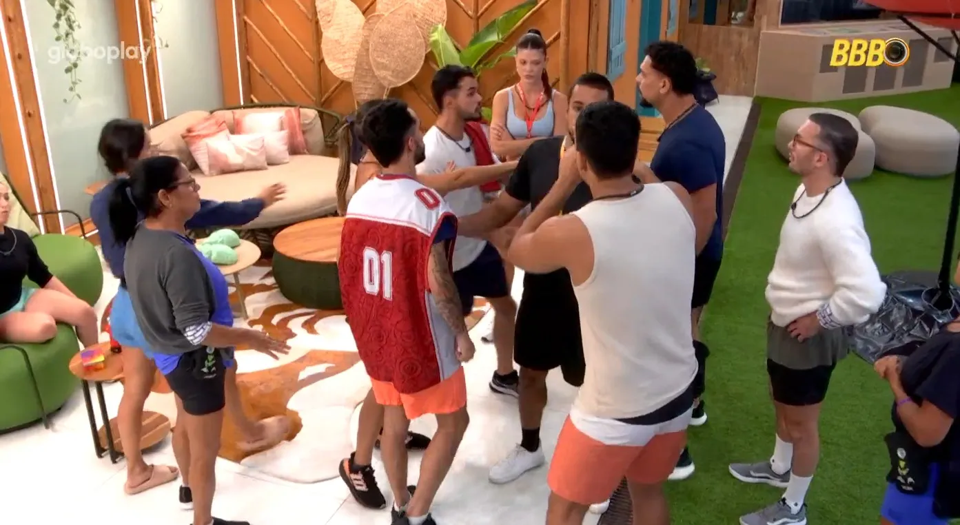 Os participantes do BBB 25 começaram uma discussão após o Monstro