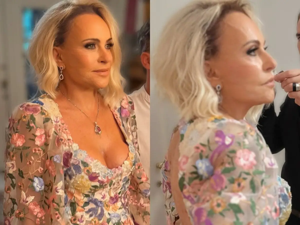 Imagem da notícia: Em vídeo inédito, Ana Maria Braga mostra bastidores do quinto casamento