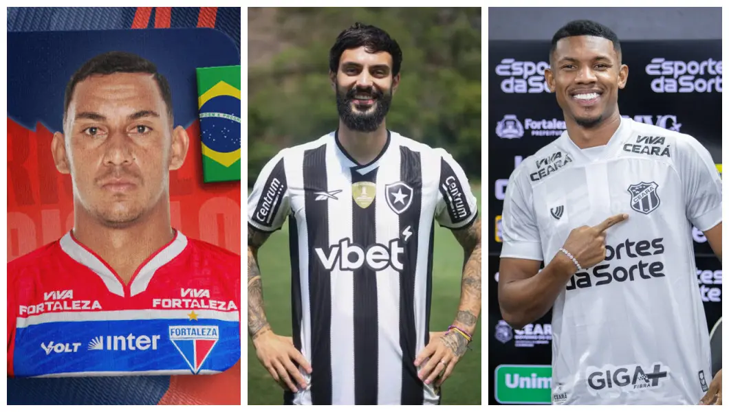 Imagem da notícia Janela caseira do mercado é fechada: veja reforços da Série A e novo período de contratações