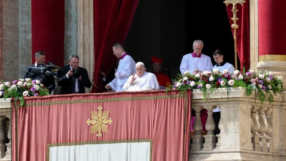 Imagem da notícia: Saiba como foi a última aparição do papa Francisco e leia mensagem deixada pelo pontífice