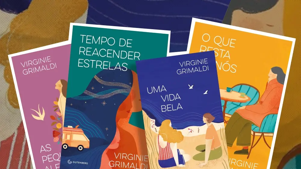 Imagem da notícia Virginie Grimaldi: Conheça obra da escritora mais lida da França, com histórias sensíveis e poéticas