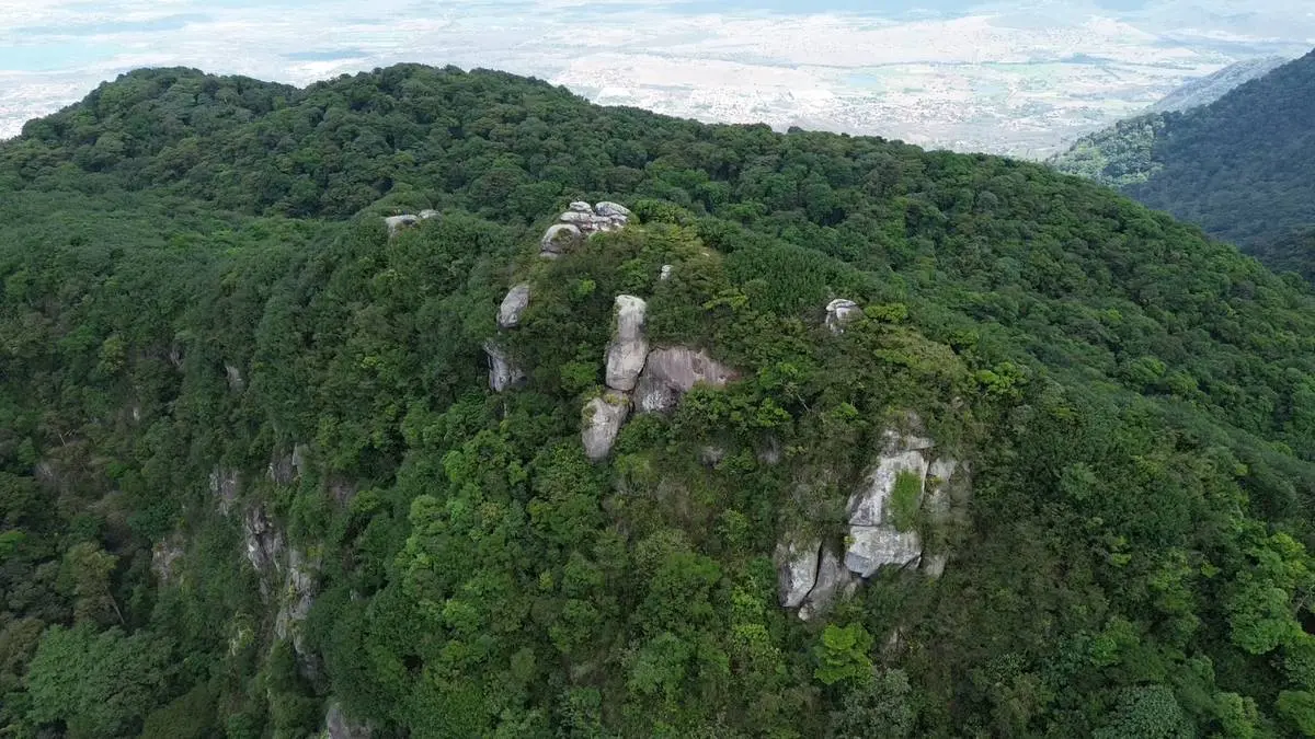 Visão do alto da serra de Maranguape