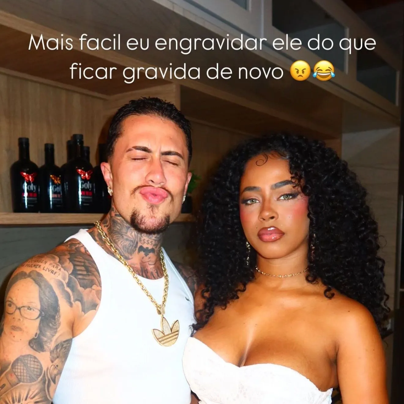 Lorena Maria desmentiu a informação em seus stories