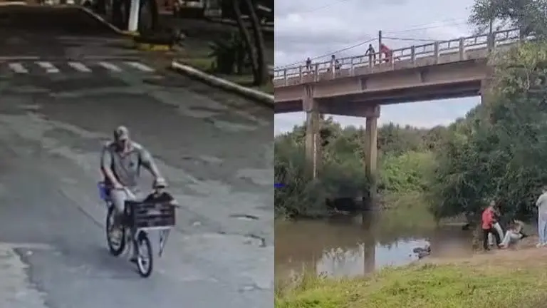 Imagem da notícia: Justiça decreta prisão preventiva de homem que jogou filho de 5 anos da ponte no RS