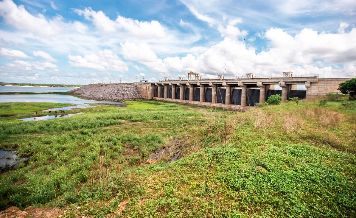 Castanhão está atualmente com 30% da capacidade total