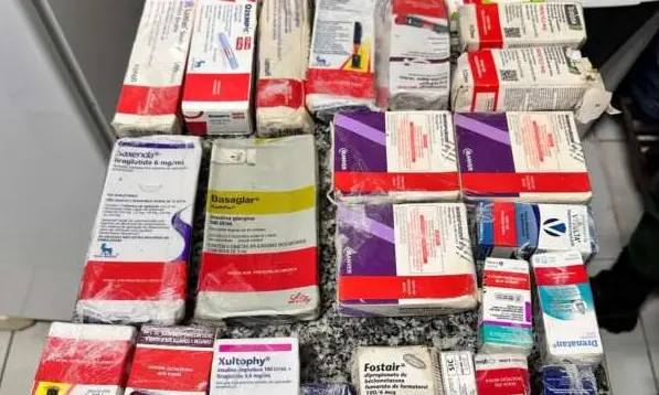 Imagem da notícia: Medicamentos para emagrecer avaliados em R$ 15 mil são recuperados após furto em Fortaleza