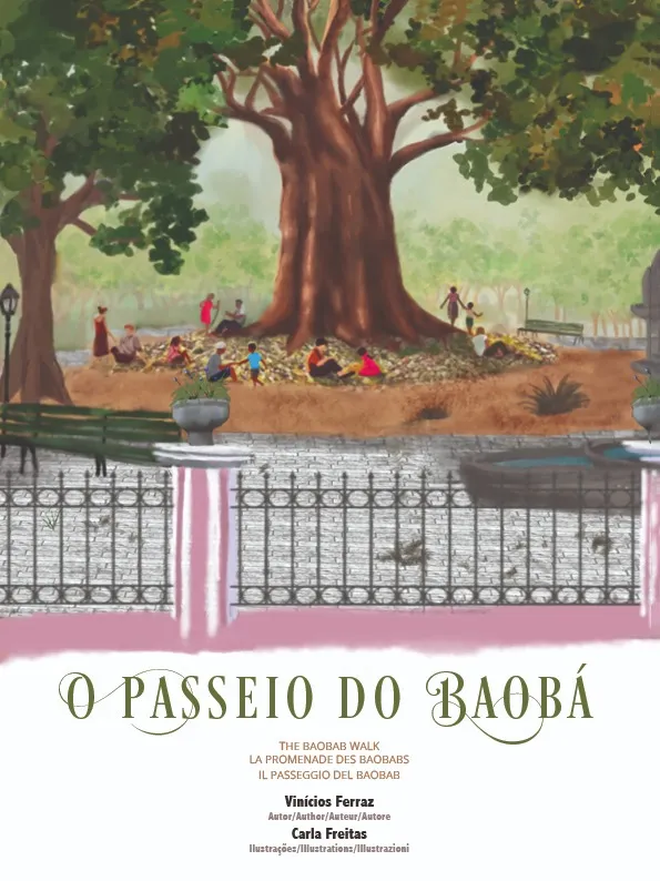 Livro tem texto de Vinícios Ferraz e ilustrações de Carla Freitas