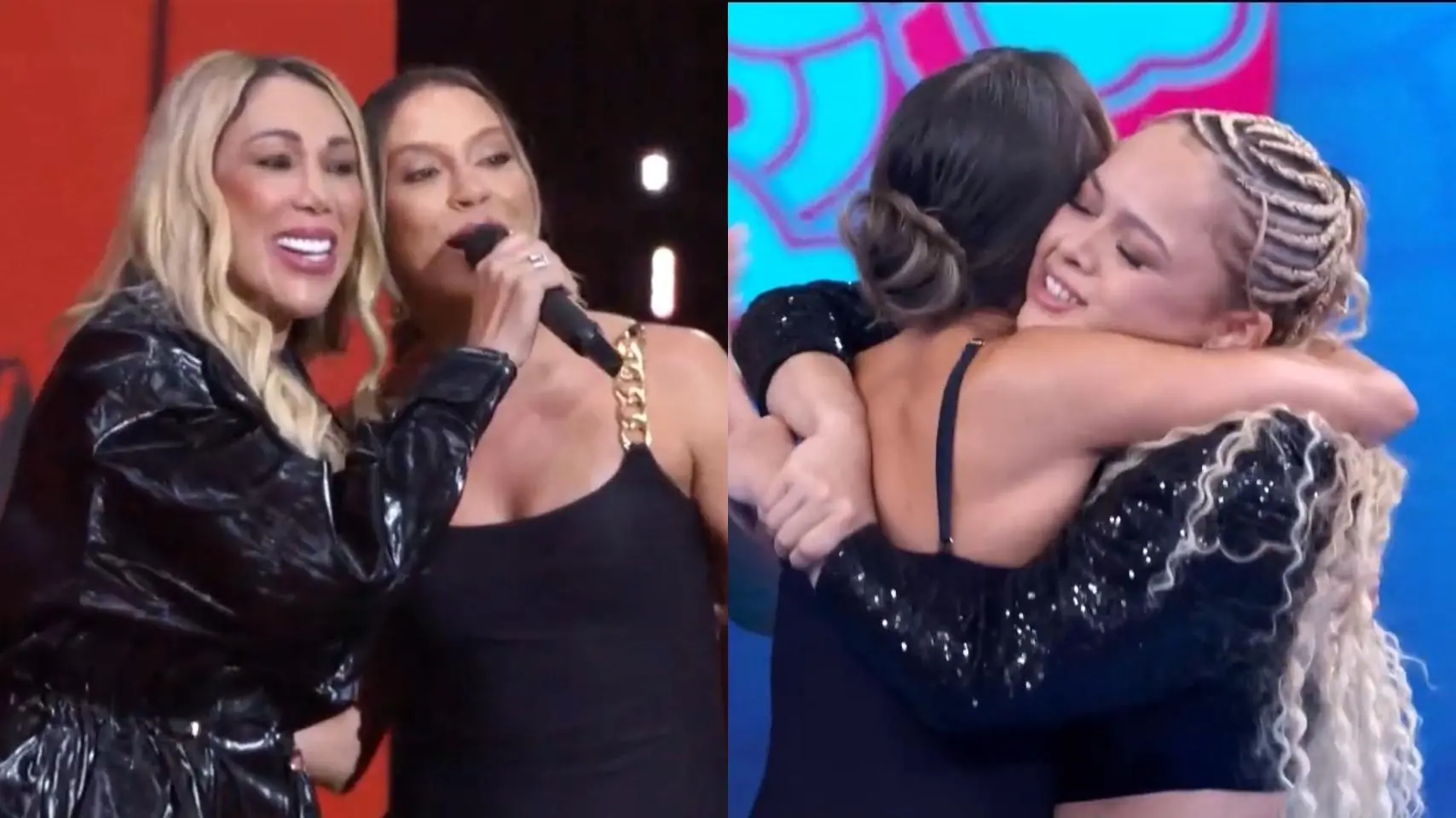 Imagem da notícia 'Domingão do Huck' promove encontro entre Taty Girl, vencedora do BBB, Renata Saldanha, e ex-aluna