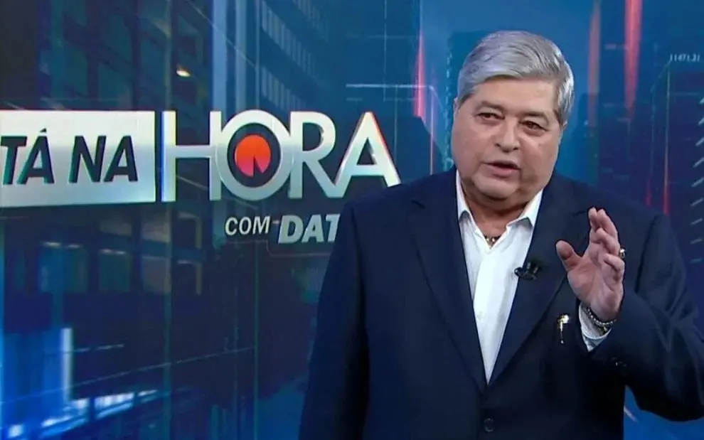 Imagem da notícia: Datena é confirmado como novo apresentador da RedeTV