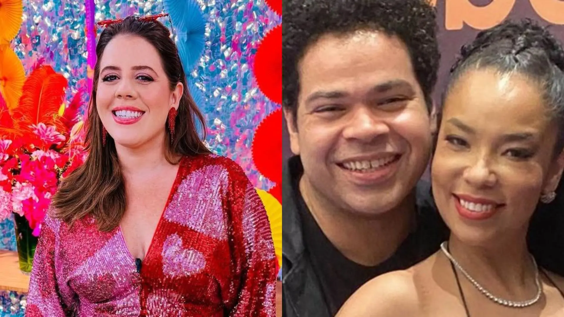 Tati Machado e a atriz Micheli Machado