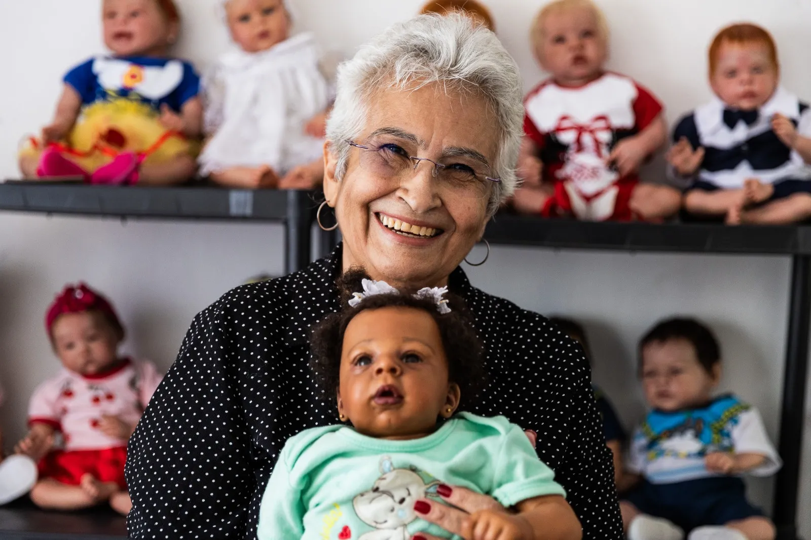 Para a colecionadora, bebês reborn são terapêuticos