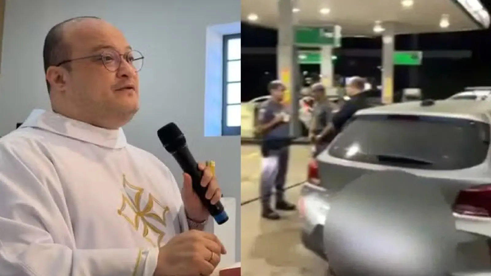 Imagem da notícia: Diocese afasta padre flagrado bêbado e pede orações ao sacerdote