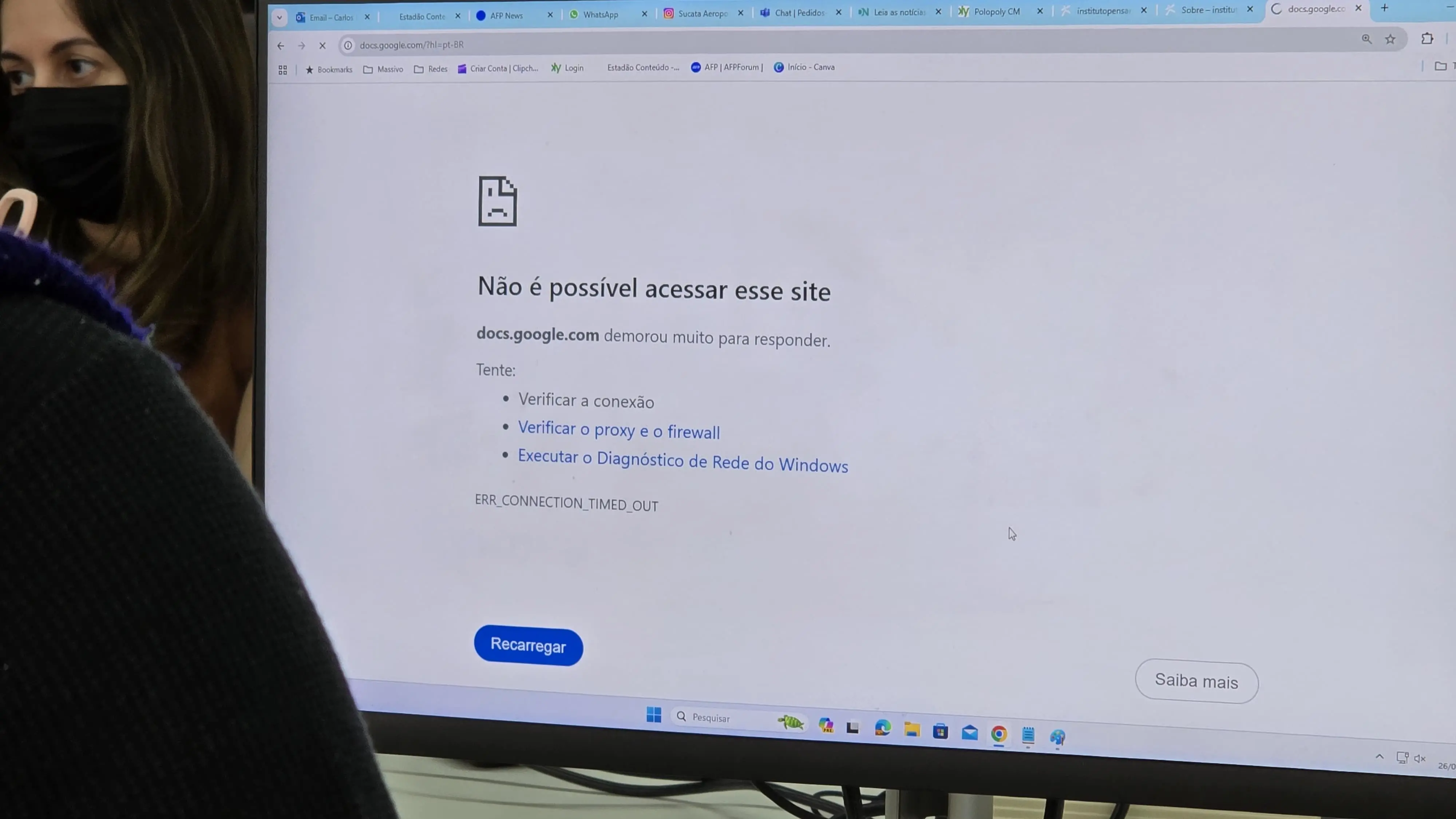Imagem da notícia: Google Docs está offline? Usuários relatam instabilidade no serviço