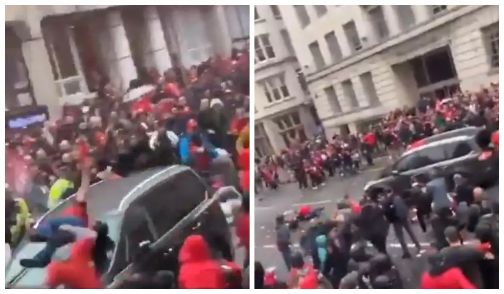 Imagem da notícia: Carro atropela multidão e deixa quase 50 feridos em festa em Liverpool; veja vídeo