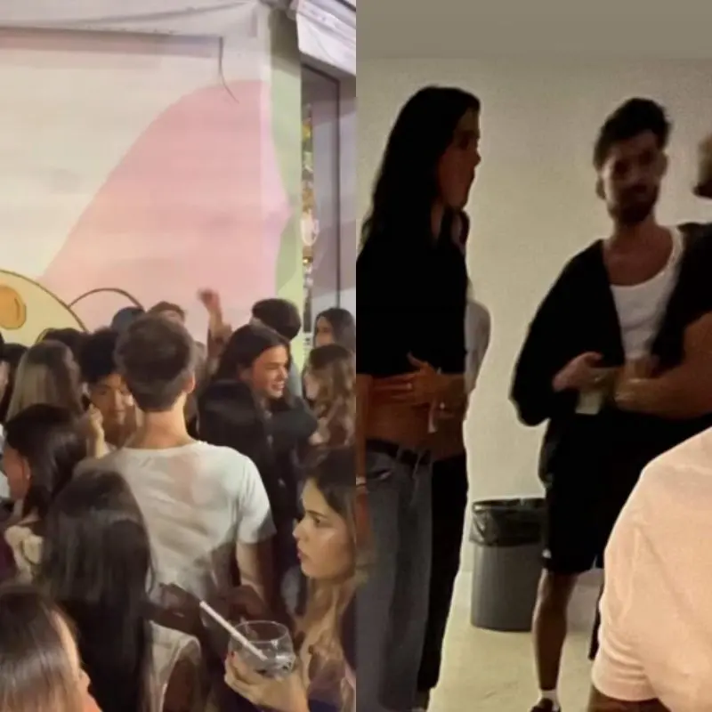 Imagem da notícia: Bruna Marquezine e João Guilherme se reencontram quatro meses após término