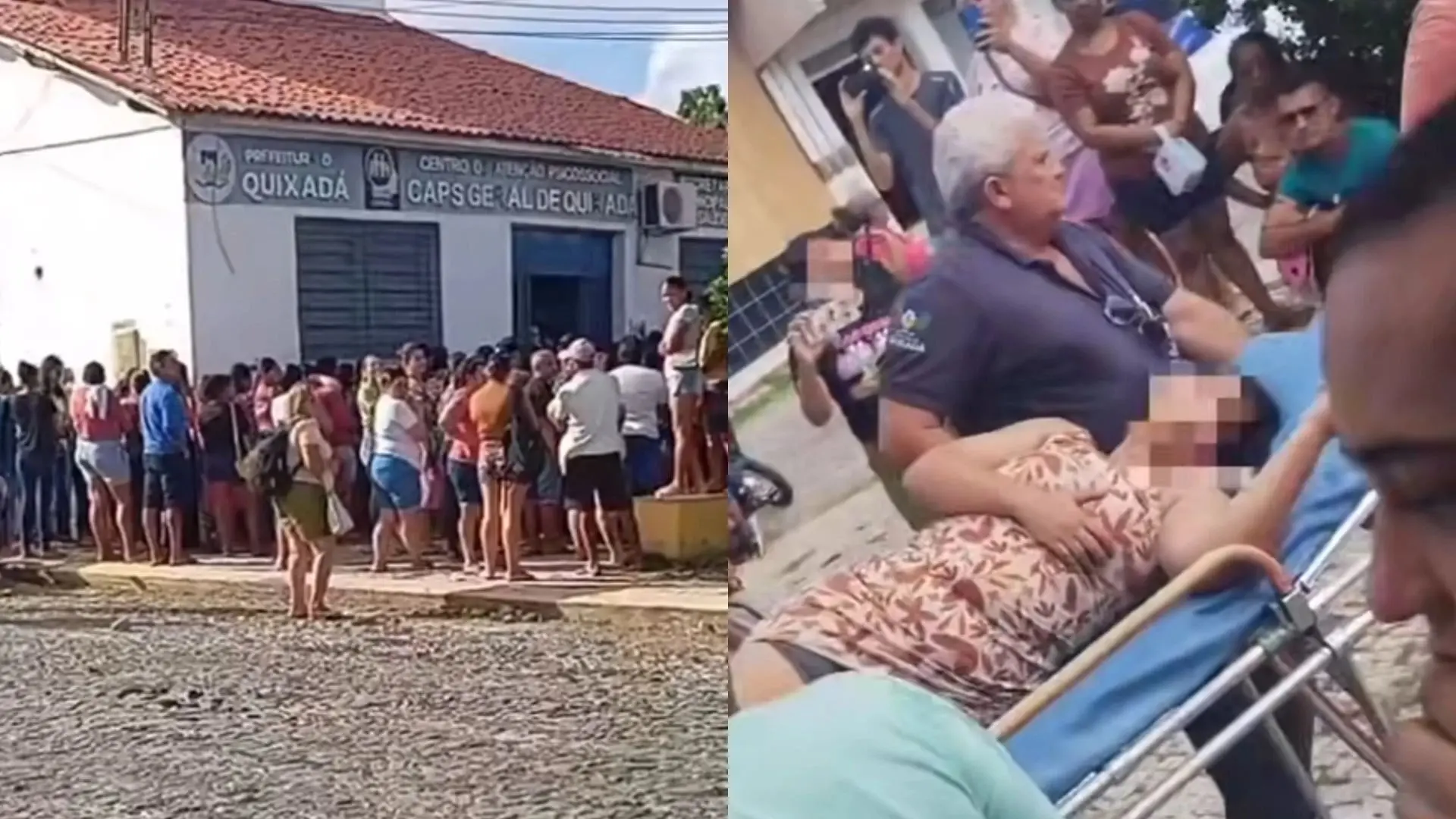 Imagem da notícia: Pacientes geram tumulto em fila de CAPS em Quixadá após problemas com agendamento; veja vídeo