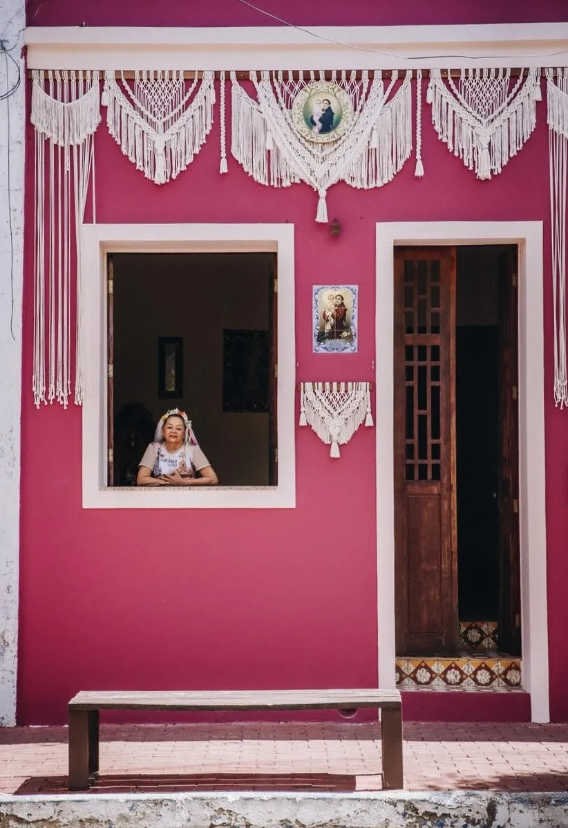Casa de Socorro Luna, na Rua do Vidéo, vira ponto turístico durante a festa