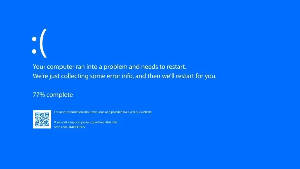 Imagem da notícia Microsoft anuncia que 'tela azul' do Windows será modificada para tela preta