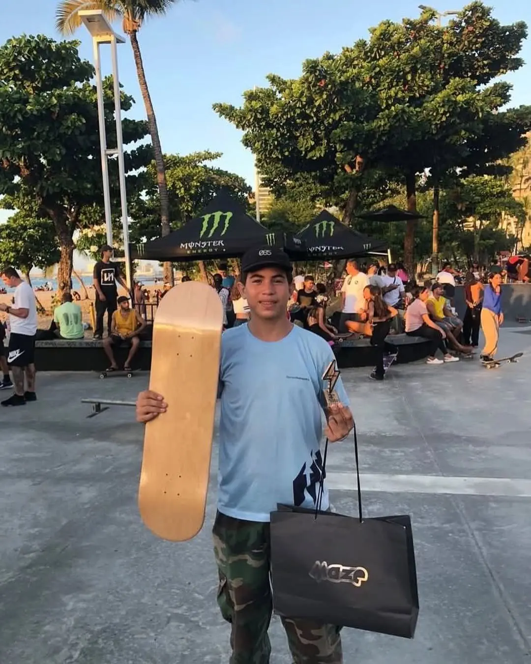 Imagem da notícia Skatista de 15 anos é executado por facção criminosa em Fortaleza; suspeito é preso 