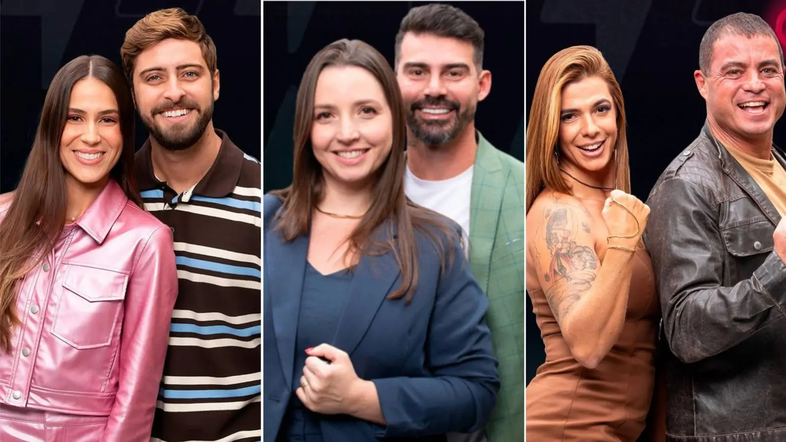 Imagem da notícia: Enquete Power Couple: quem deve ficar na 10ª DR do reality? Vote