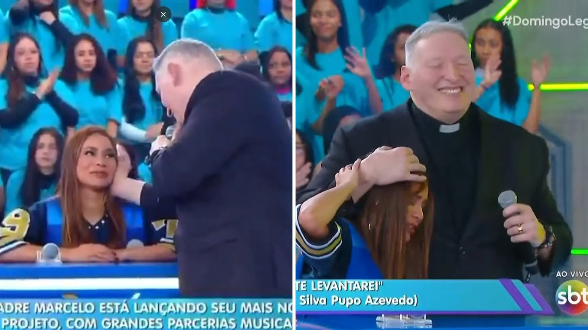 Imagem da notícia: Lexa se emociona com palavras de padre Marcelo Rossi após perda da filha