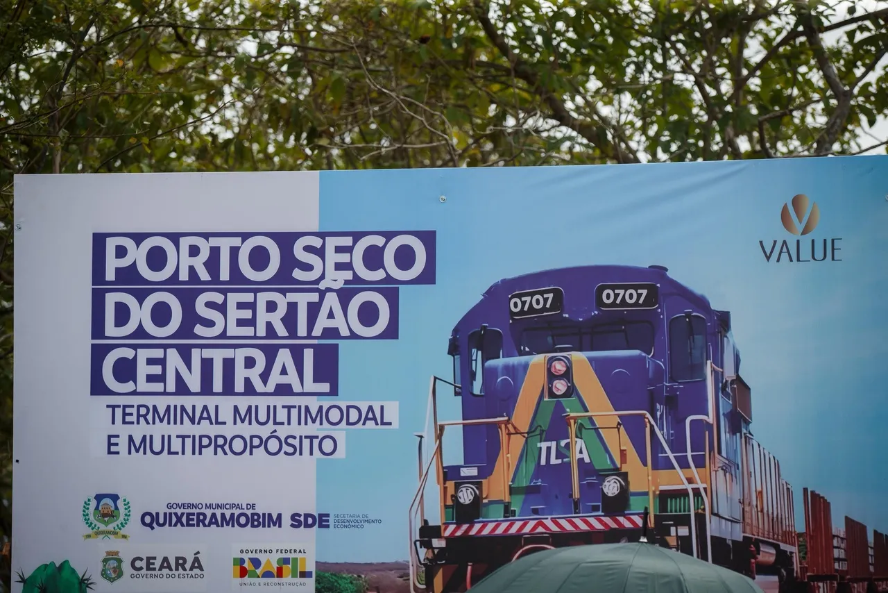 Porto seco de Quixeramobim será implantado em uma área superior a 362 hectares, com execução em duas fases