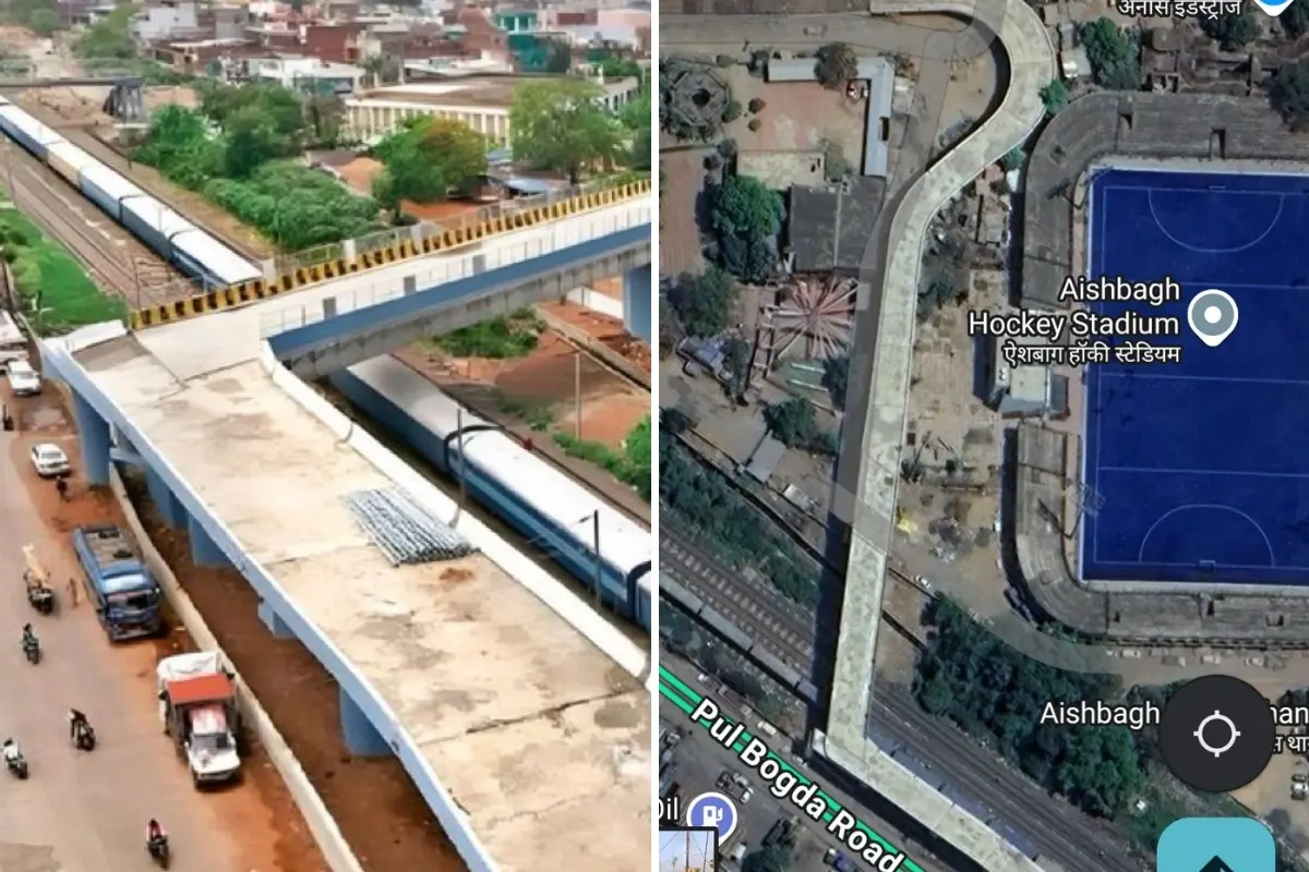 Imagem da notícia Viaduto avaliado em R$ 12 milhões vira alvo de investigação na Índia por curva de 90º