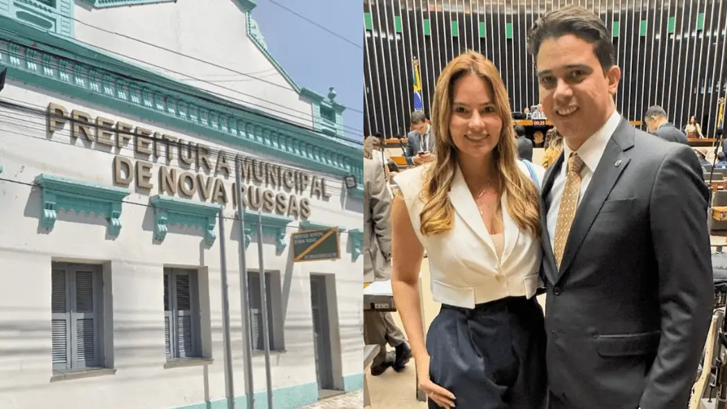 Imagem da notícia: Giordanna Mano, prefeita e esposa de Júnior Mano, vê 'fins políticos' em investigação, visando 2026
