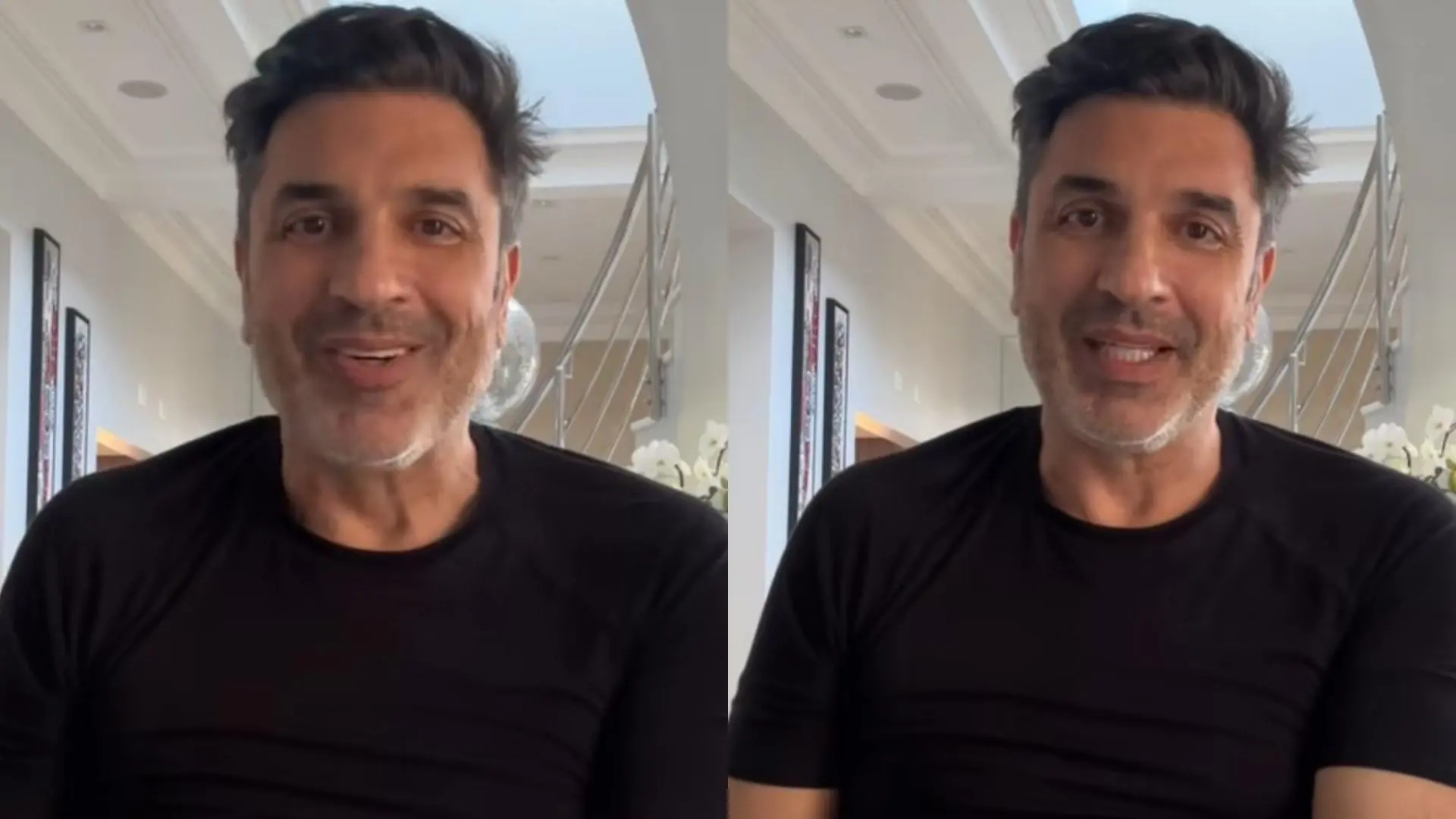 Imagem da notícia: Após alta hospitalar, Edu Guedes volta para casa e se emociona em vídeo: ‘Não foi fácil’